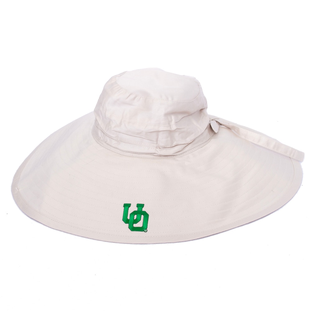 Interlocking UO, White, Straw, Cotton, Accessories, Women, UPF, Wide brim, Hat, 836953